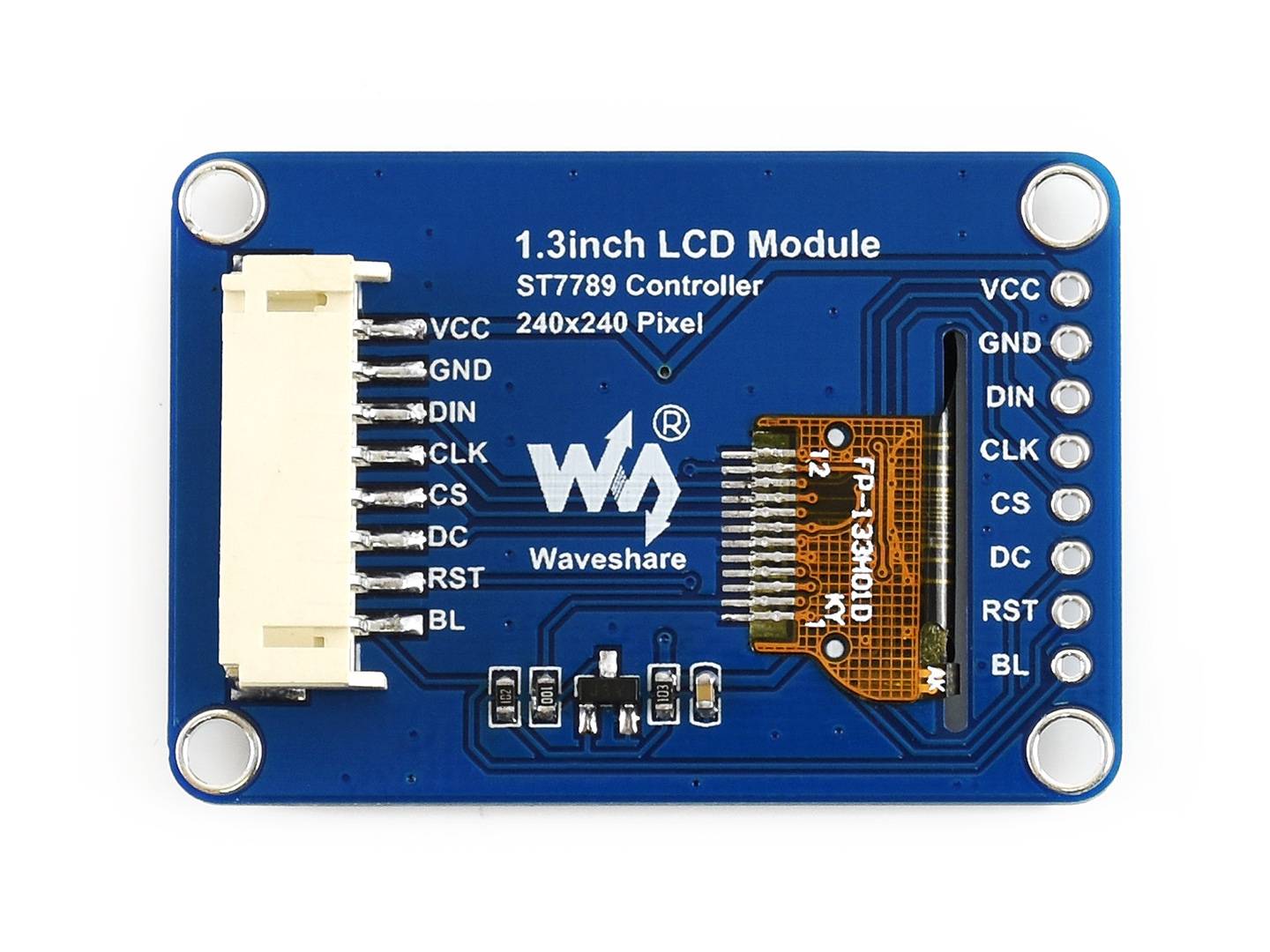 WaveShare 240x240, General 1.3inch LCD display Module, IPS, HD