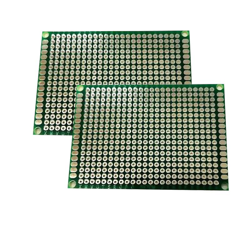 Lochrasterplatine 50x70mm Experimentierplatine Lötplatine Prototype Leiterplatte PCB (2 Stücke)