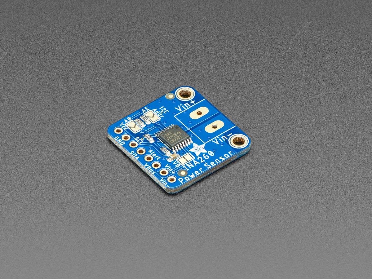Adafruit INA260 High or Low Side Voltage/Current/Power Sensor, measure up to +36V/15A Continuous 4210