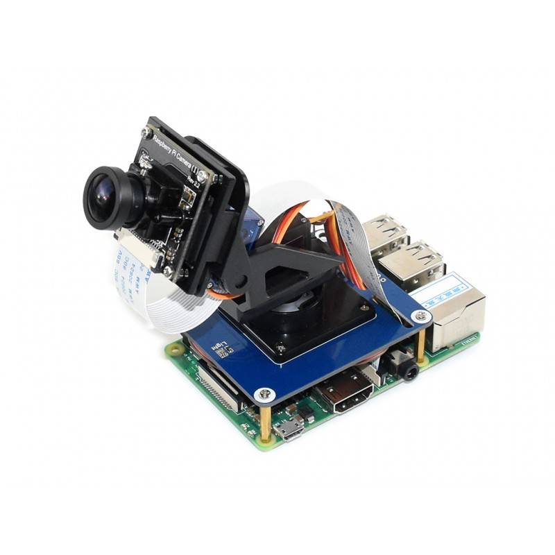 Waveshare 2-DOF Pan-Tilt HAT for Raspberry Pi PWM-Chip PCA9685 16138