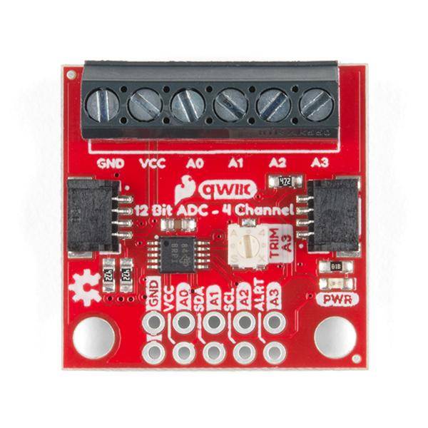 SparkFun Qwiic - 4 Kanal 12 Bit ADC, ADS1015