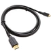 Micro HDMI Typ D Kabel auf HDMI Typ A 4K 1.5m Schwarz for Raspberry Pi 4 Micro HDMI Typ D Kabel auf HDMI Typ A 4K 1.5m Schwarz for Raspberry Pi 4