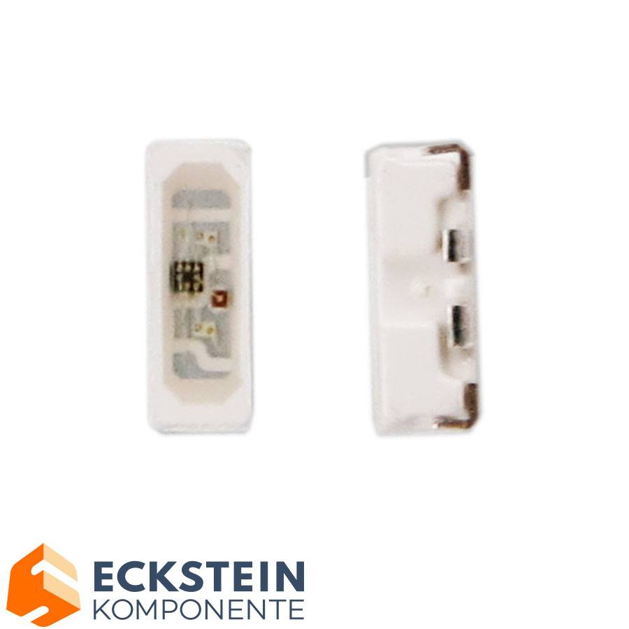 OPSCO 10 x RGB LED with IC SK6805 SMD 3512 4 PIN Sidelight SK6805SIDE-G(3512)-10