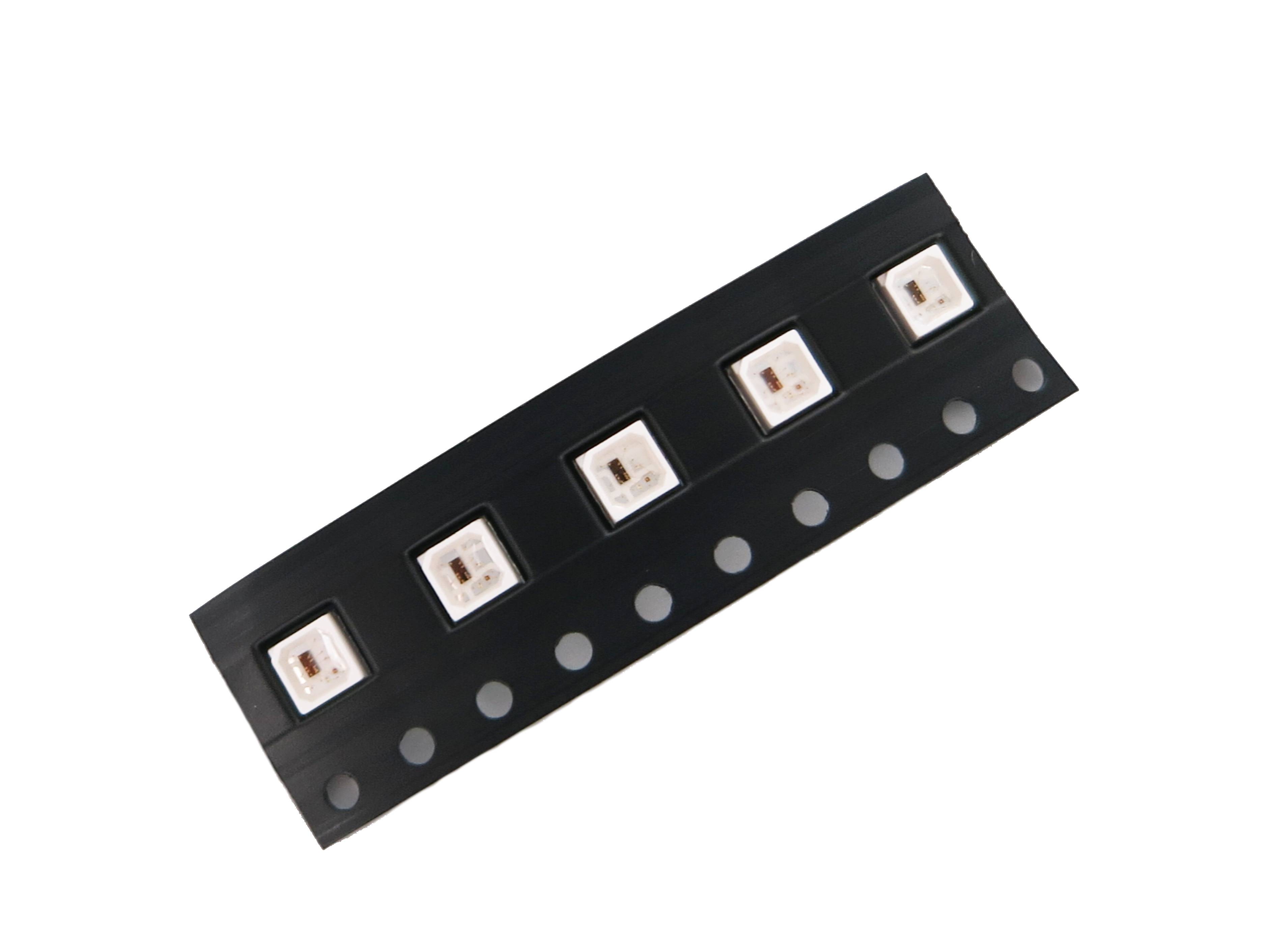 OPSCO 10 x RGB LED with IC SK9826 SMD 3535 6 PIN SK9826MINI-10
