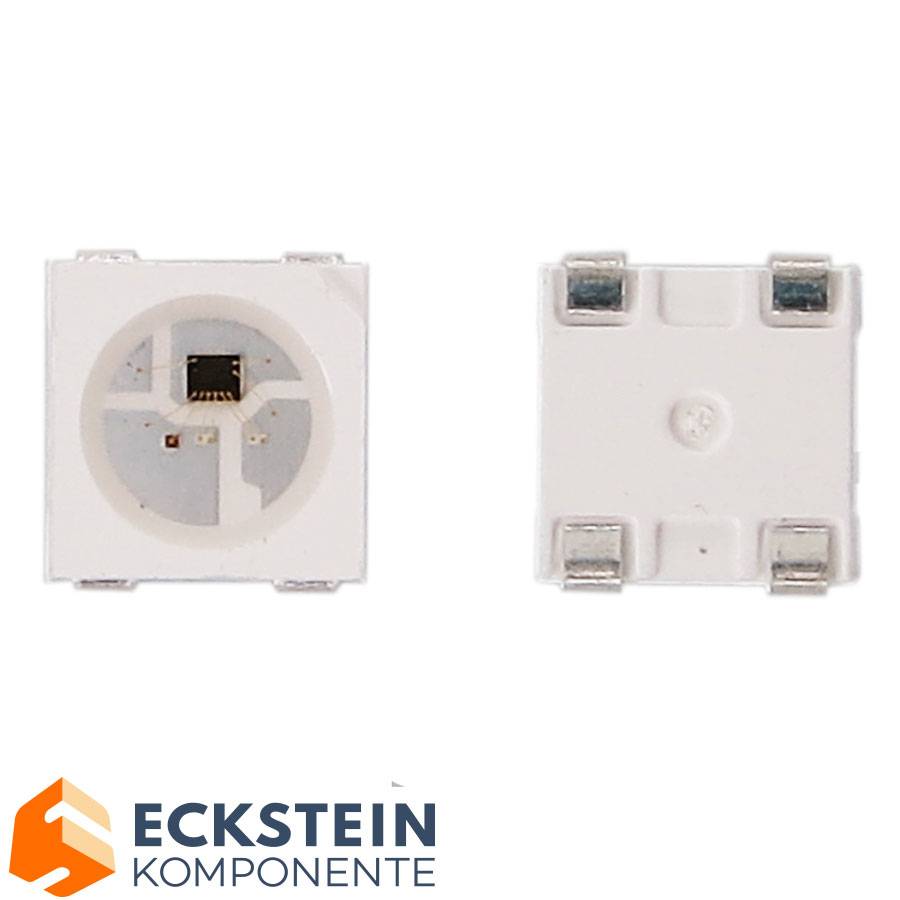 OPSCO 10 x RGB LED with IC SK6812 SMD 5050 4 PIN SK6812HV-4P-10