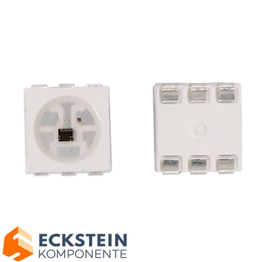 OPSCO 10 x RGB LED with IC SK6813 SMD 5050 6 PIN SK6813HV-09-6P-10