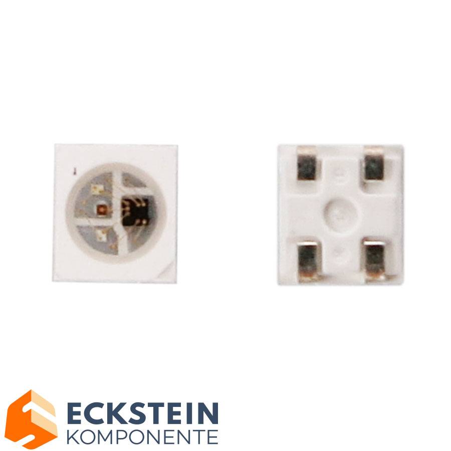 OPSCO 10 x RGB LED with IC SK6805 SMD 2427 4 PIN SK6805MICRO-10