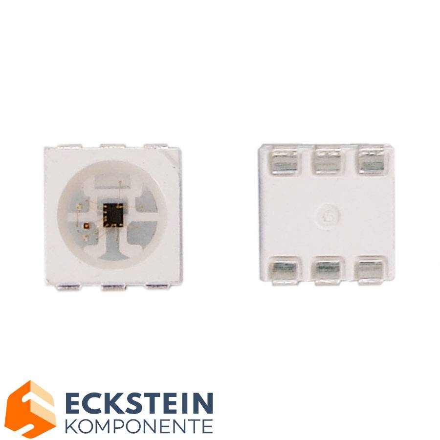 OPSCO 10 x RGB LED with IC SK9822 SMD 5050 6 PIN SK9822-10