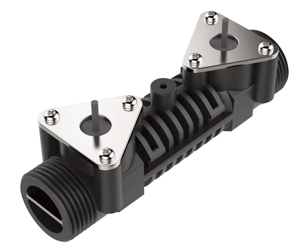 Audiowell Ultrasonic Flow Sensor with Plastic Pipe for Water Meter DN15 Ultrason