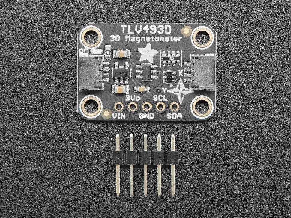 Adafruit TLV493D Drei-Achsen Magnet-Sensor - STEMMA QT / Qwiic