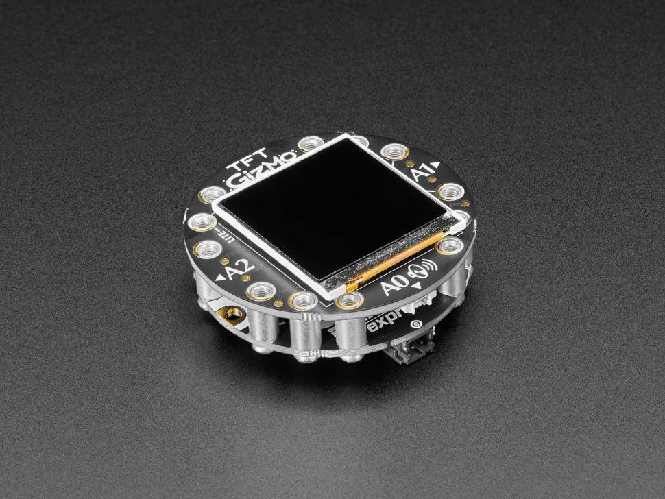 Adafruit Circuit Playground TFT Gizmo, 1,54-Zoll, 240x240 Pixel, STEMMA, Audio, 53,3x53,3 mm