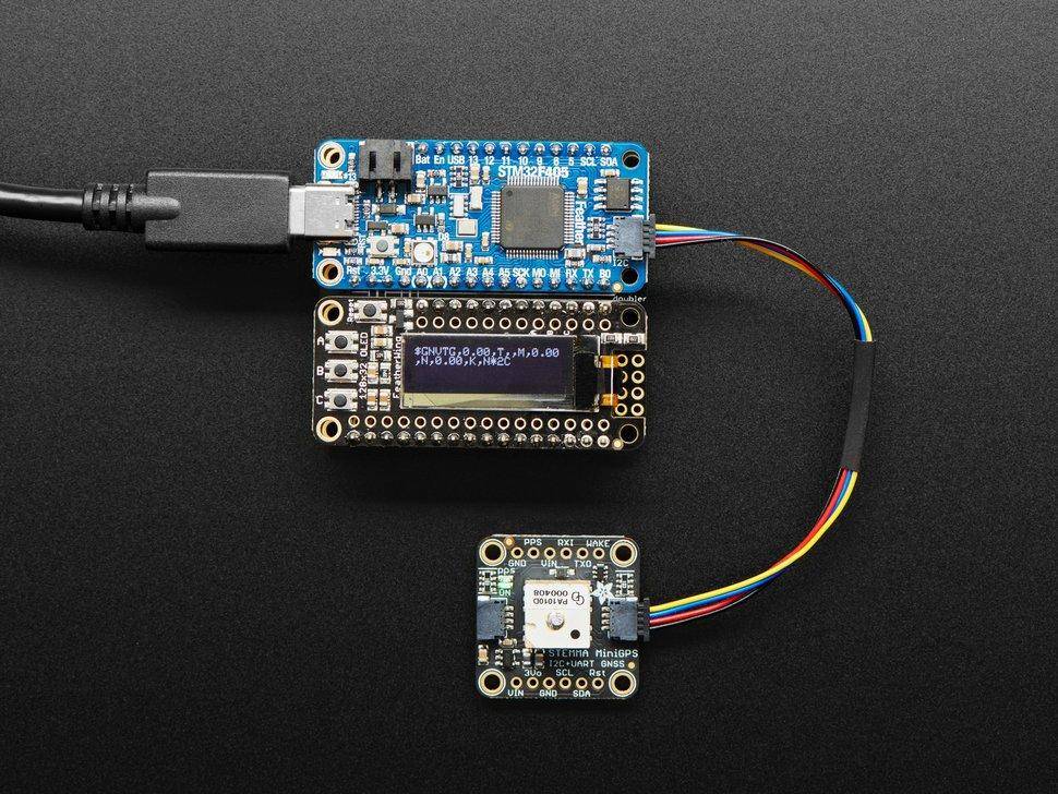 Adafruit Mini GPS PA1010D, UART und I2C, STEMMA QT