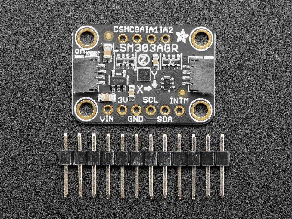 Adafruit LSM303AGR Beschleunigs- und Magnet-Sensor - STEMMA QT Qwiic