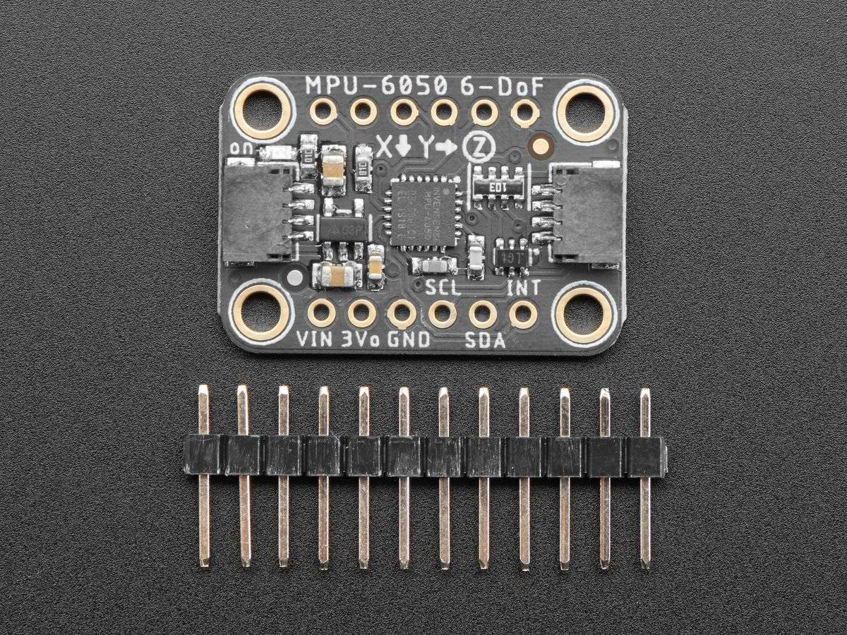 Adafruit MPU-6050 6-DoF Accel and Gyro Sensor - STEMMA QT Qwiic 3886