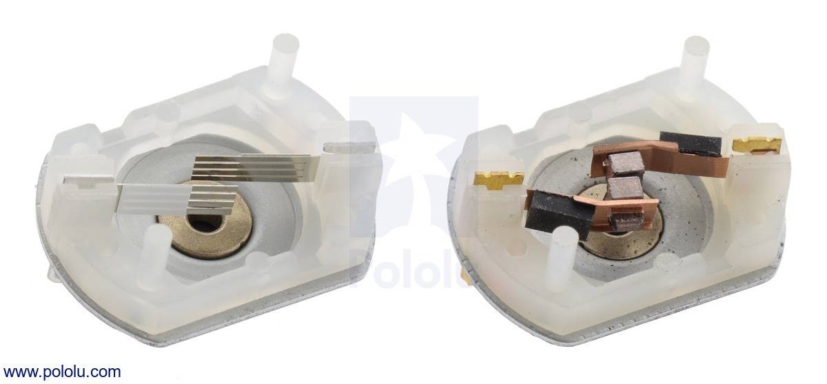 Pololu 488:1 Metal Gearmotor 20Dx46L mm 12V with long-life CB 3485