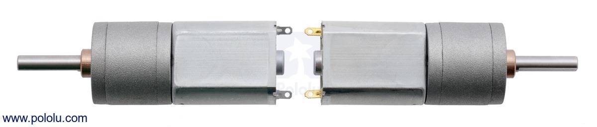 Pololu 156:1 Metal Gearmotor 20Dx44L mm 12V CB with Extended Motor Shaft 3492