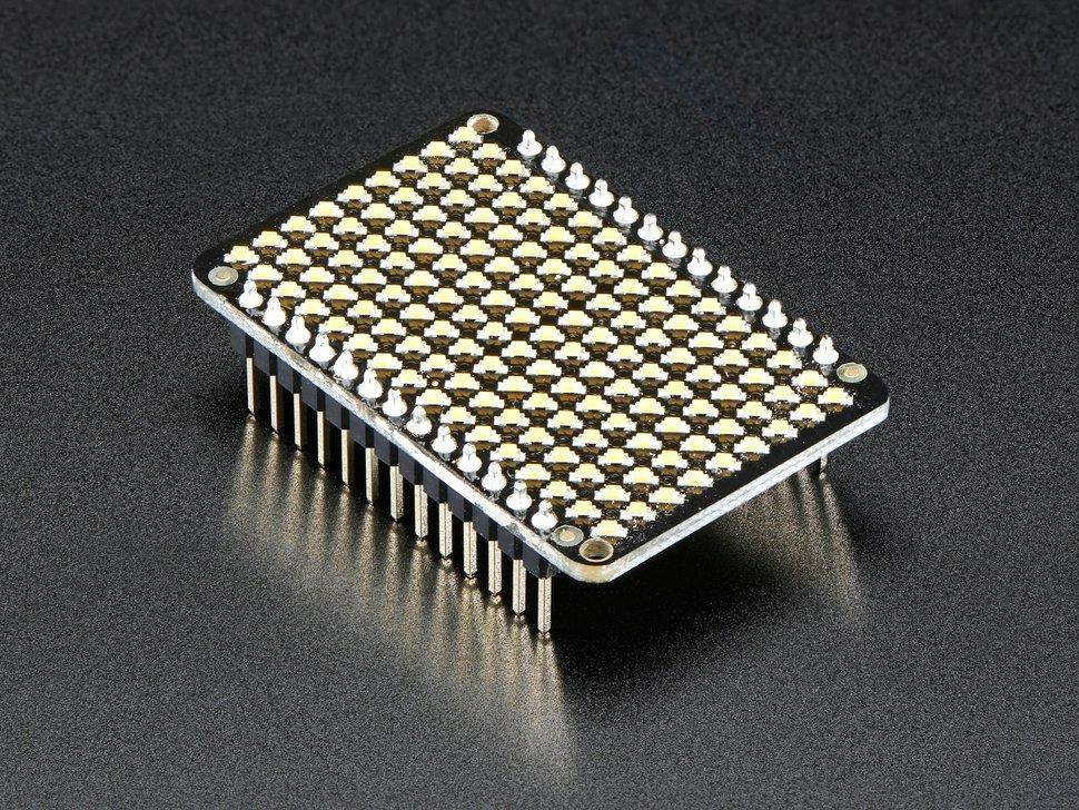 LED Charlieplexed Matrix - 9x16 LEDs - Warmweiß