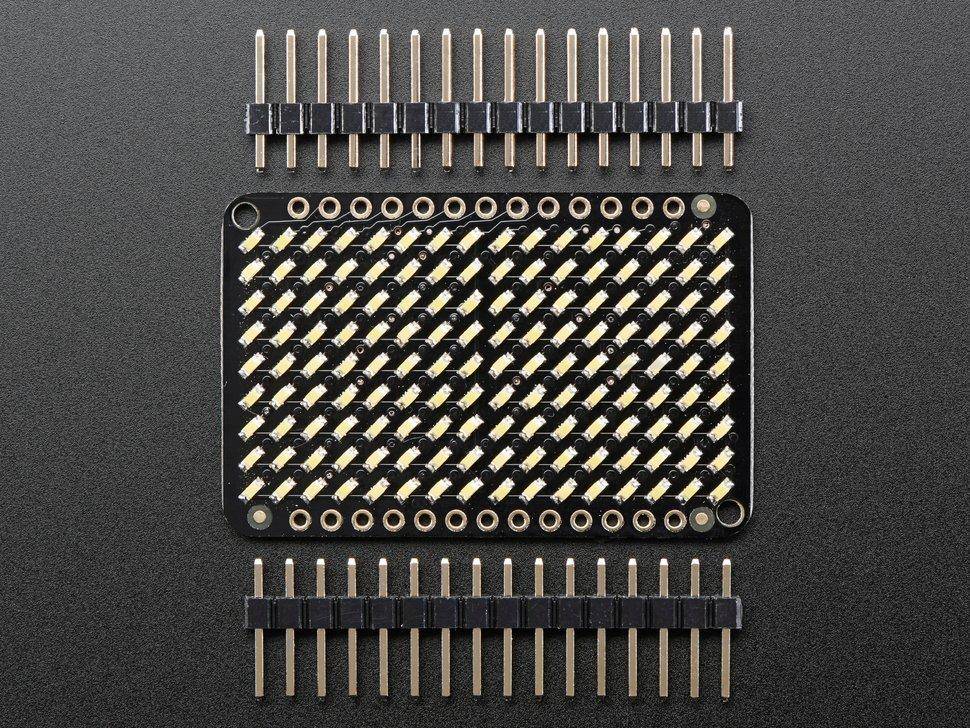 LED Charlieplexed Matrix - 9x16 LEDs - Warmweiß