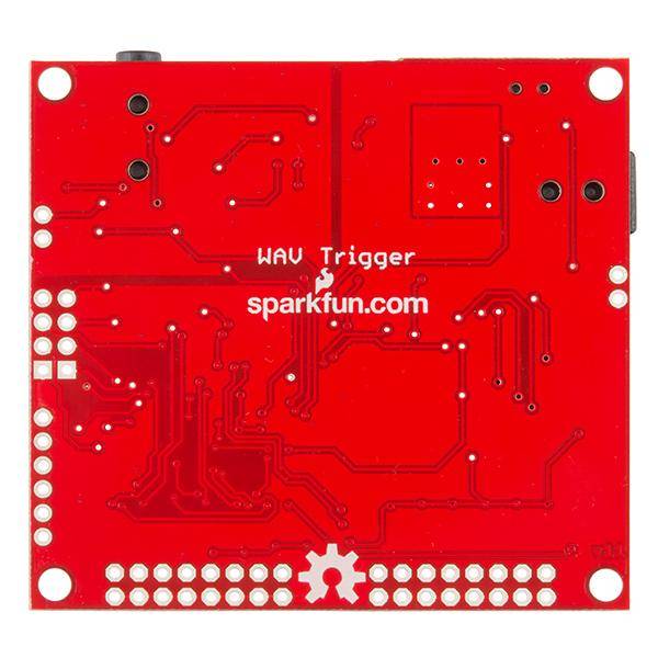 SparkFun WAV Trigger, 16 Trigger, 14 Tracks, 2W RMS, MIDI-Steuerung, 16 bit, 44,1kHz, Stereo
