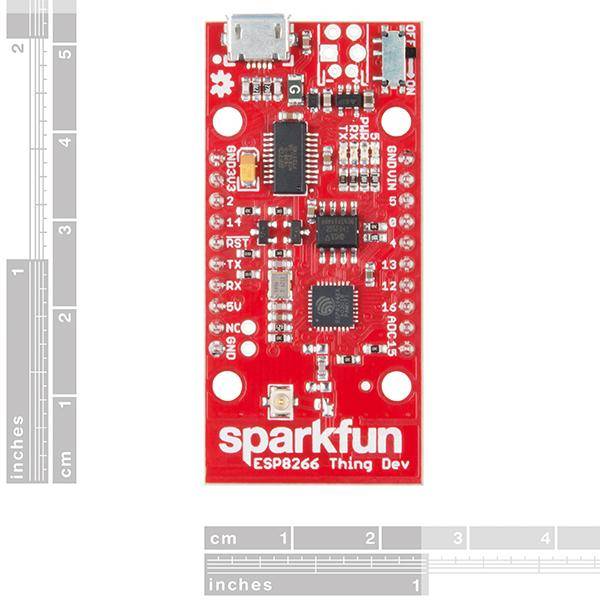 SparkFun ESP8266 Thing, Dev Board, mit Headern