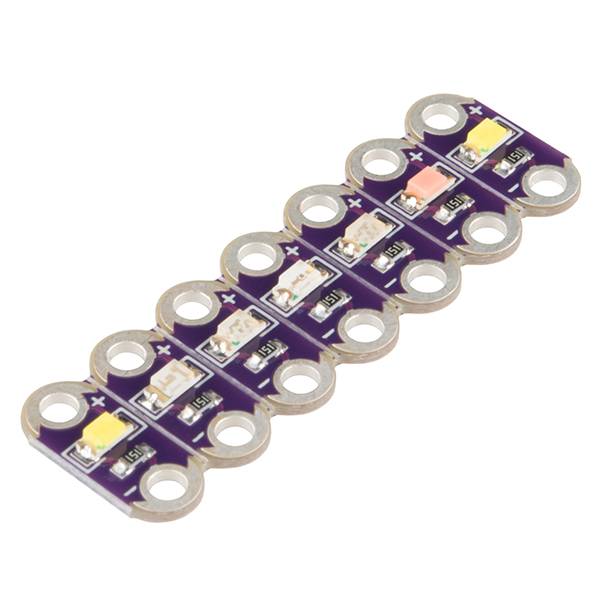 SparkFun LilyPad Rainbow LED (6 Colors) DEV-13903