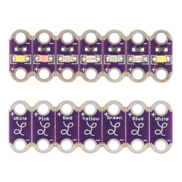 SparkFun LilyPad Rainbow LED (6 Colors) DEV-13903