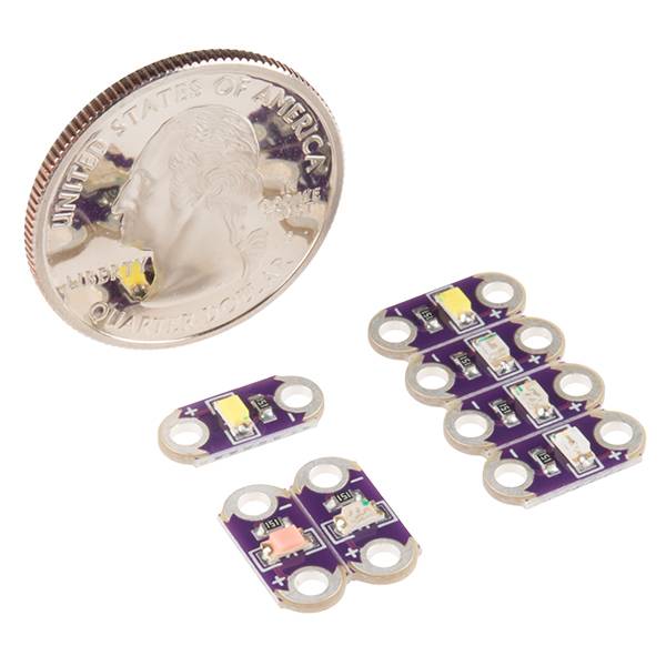 SparkFun LilyPad Rainbow LED (6 Colors) DEV-13903