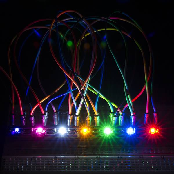 SparkFun LilyPad Rainbow LED (6 Colors) DEV-13903