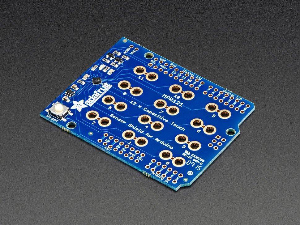 Adafruit 12 x Kapazitives Touch Shield für Arduino, MPR121
