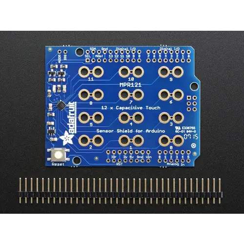 Adafruit 12 x Kapazitives Touch Shield für Arduino, MPR121 Adafruit 12 x Kapazitives Touch Shield für Arduino, MPR121
