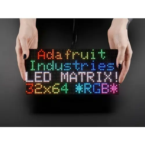 64x32 RGB LED Matrix - 4mm Raster 64x32 RGB LED Matrix - 4mm Raster