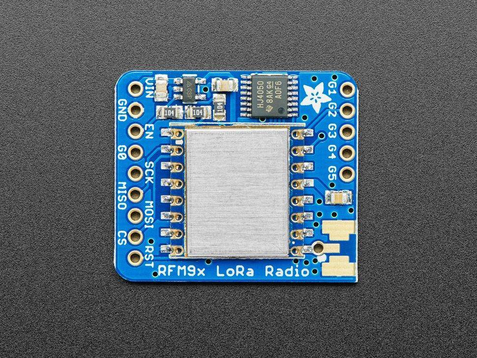 Adafruit RFM96W LoRa Radio Transceiver Breakout, 433 MHz