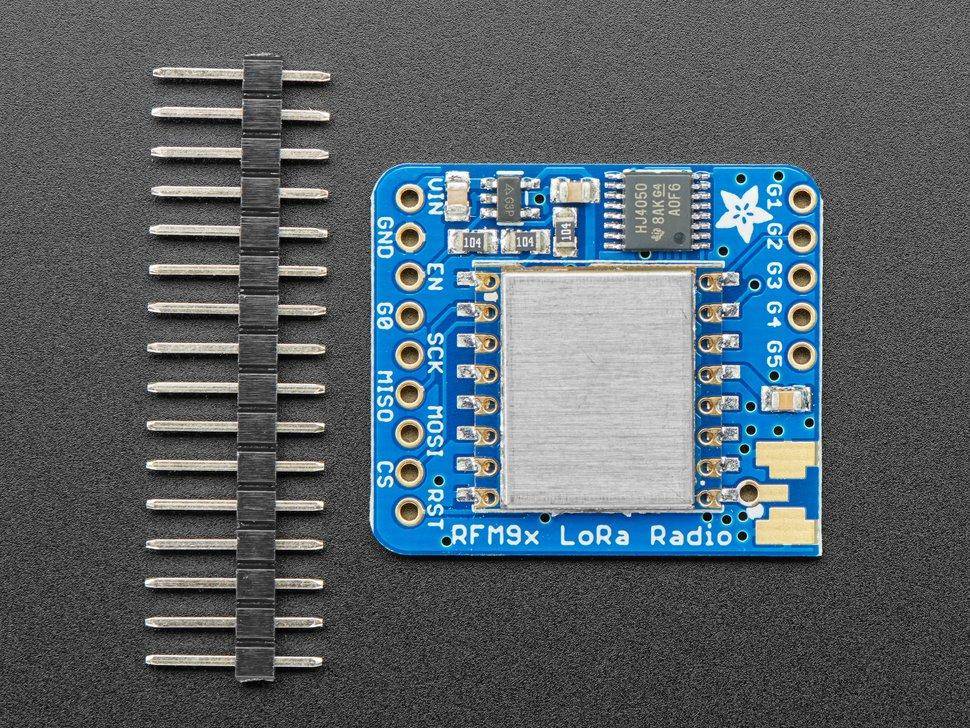 Adafruit RFM96W LoRa Radio Transceiver Breakout, 433 MHz