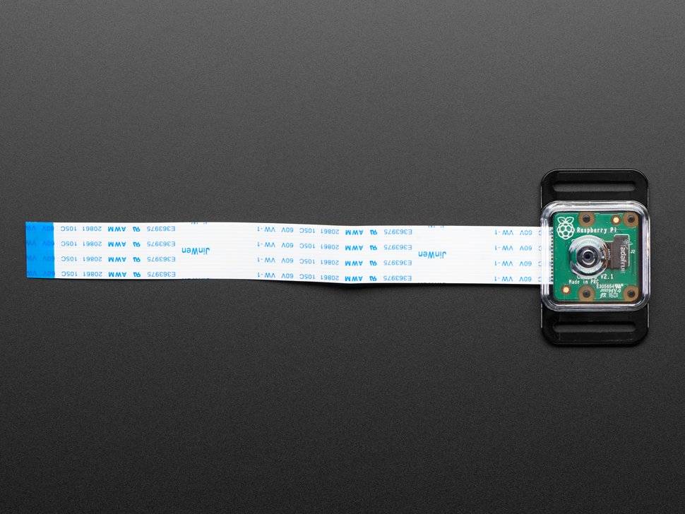 Adafruit Raspberry Pi Camera Board Case with 1/4inch Tripod Mount 3253