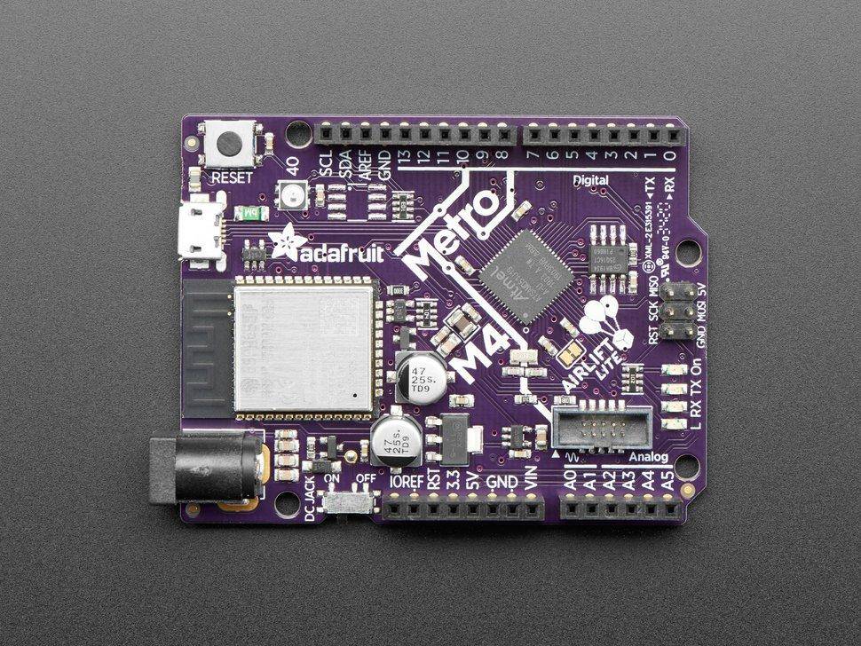 Adafruit Metro M4 Express AirLift (WLAN) - Lite