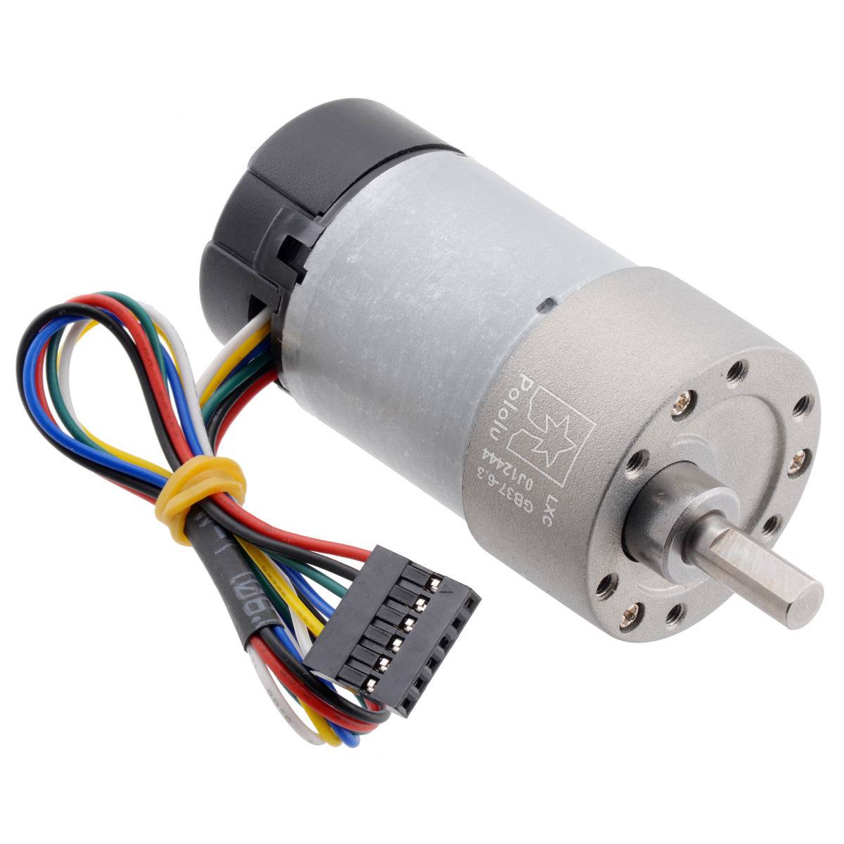 Pololu 100:1 Metal Gearmotor 37Dx73L mm 12V w/ 64CPR Encoder(Helical Pinion)