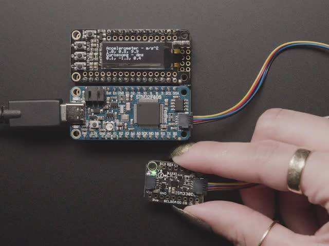 Adafruit ISM330DHCX - 6 DoF IMU - Accelerometer and Gyroscope 4502