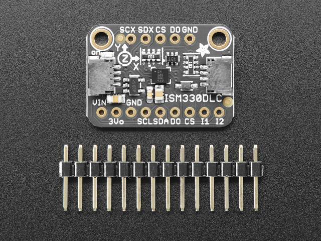 Adafruit ISM330DHCX - 6 DoF IMU - Accelerometer and Gyroscope 4502