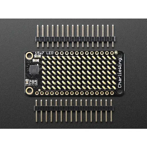 Adafruit 15x7 CharliePlex LED Matrix FeatherWing Warm White Adafruit 15x7 CharliePlex LED Matrix FeatherWing Warm White