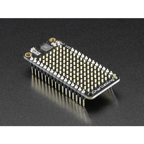 Adafruit 15x7 CharliePlex LED Matrix FeatherWing Warm White Adafruit 15x7 CharliePlex LED Matrix FeatherWing Warm White