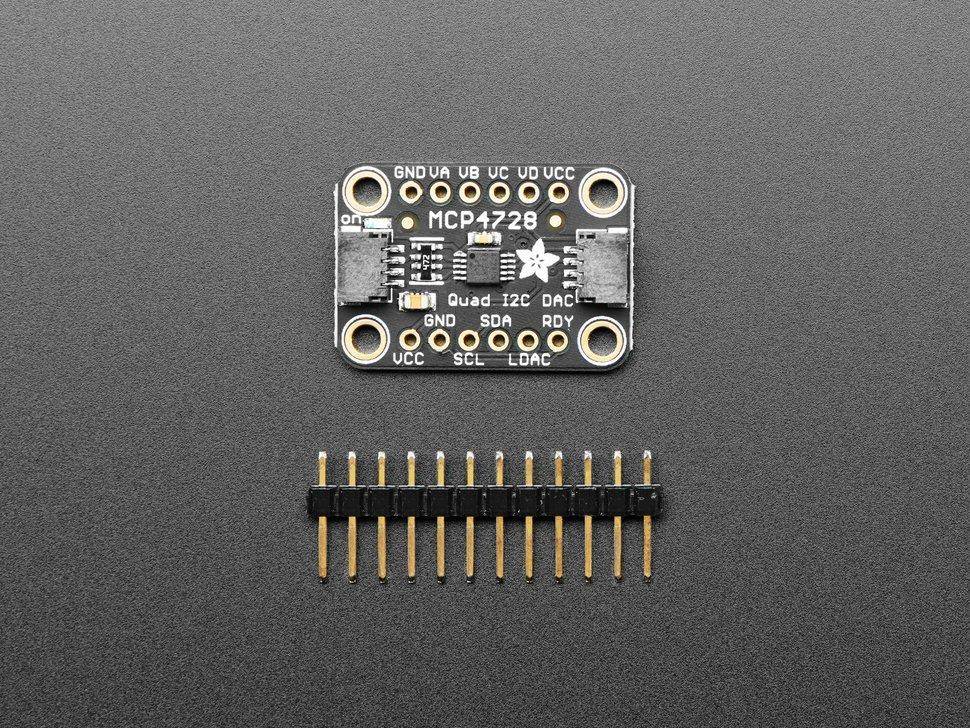 Adafruit MCP4728 Quad DAC mit EEPROM, Stemma QT