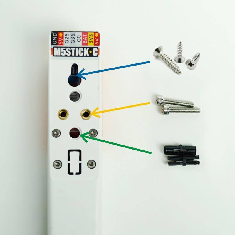 M5Stack 18650C Base for M5StickC inkl. 2200mAh Rechargeable Battery U080