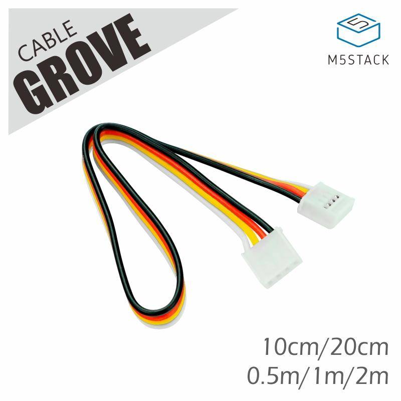 M5Stack Buckled Grove Cable 10cm 5pcs for M5Core Development A034