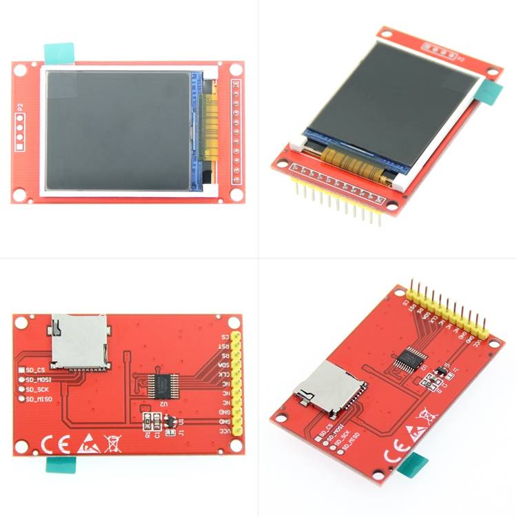 1.8 inch TFT LCD Display Modul 11Pin (ST7735S) 128x160 SPI for Arduino with SD Card Slot