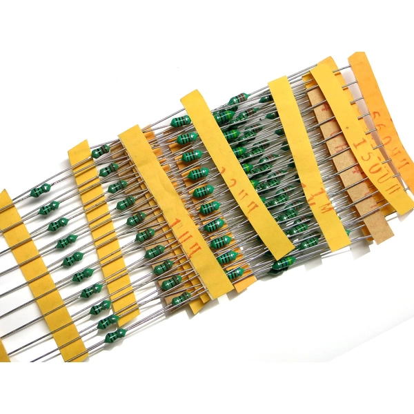 120x 1/4W Induktivität Sortiment Spule Drossel 12Sorten 1µH bis 1mH 120x 1/4W Induktivität Sortiment Spule Drossel 12Sorten 1µH bis 1mH
