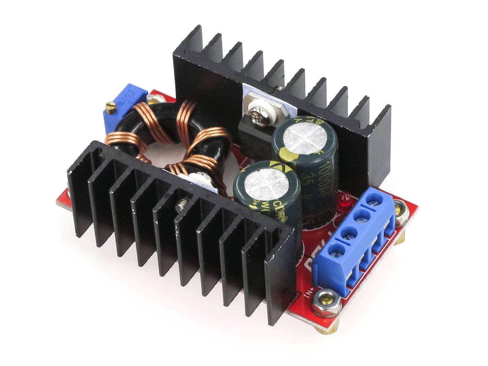 150W DC-DC 10-32V to 12-35V adjustable Step-UP Netzteil Modul