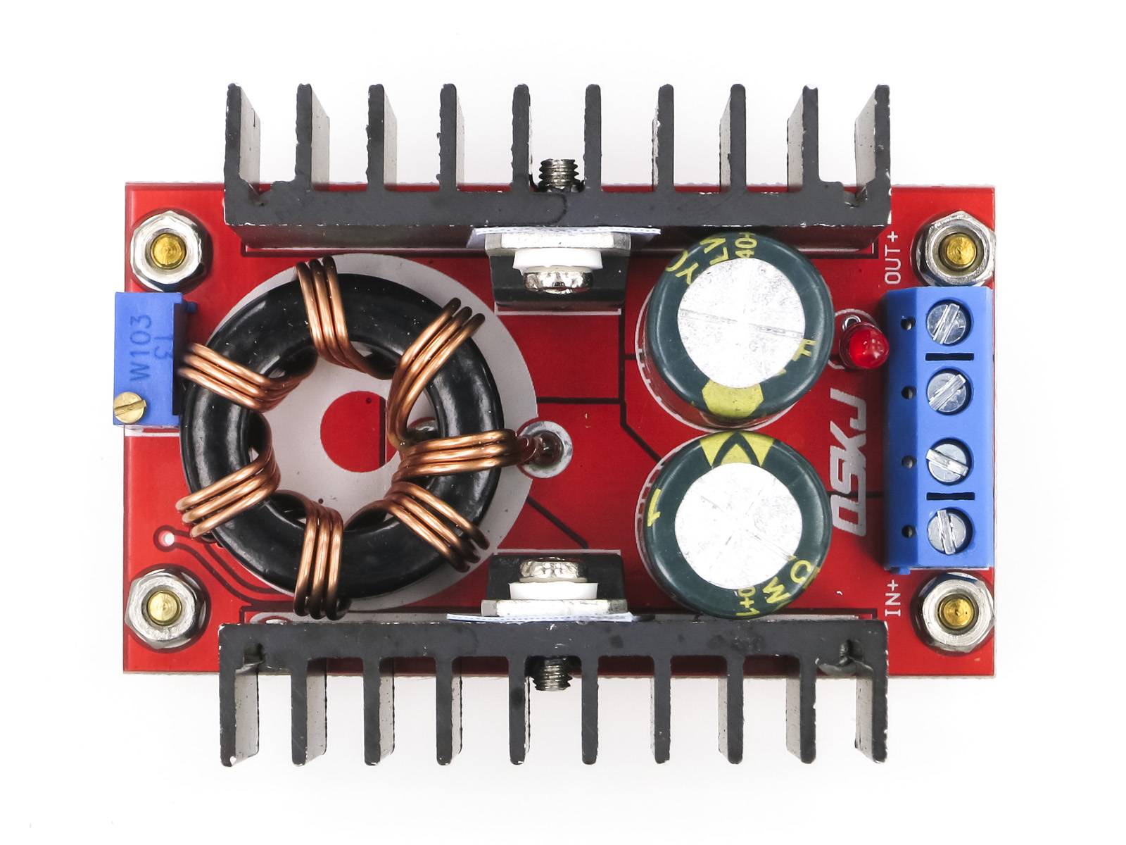 150W DC-DC 10-32V to 12-35V adjustable Step-UP Netzteil Modul