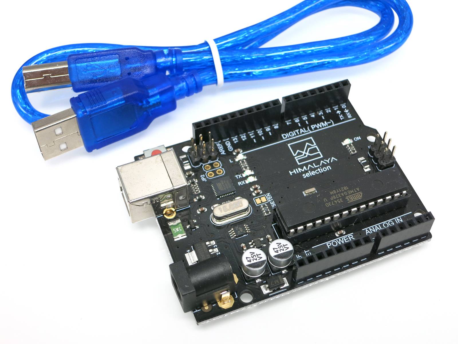 HIMALAYA Basic ATmega328P Board ATmega16U2 mit Kabel Compatible with Arduino Uno