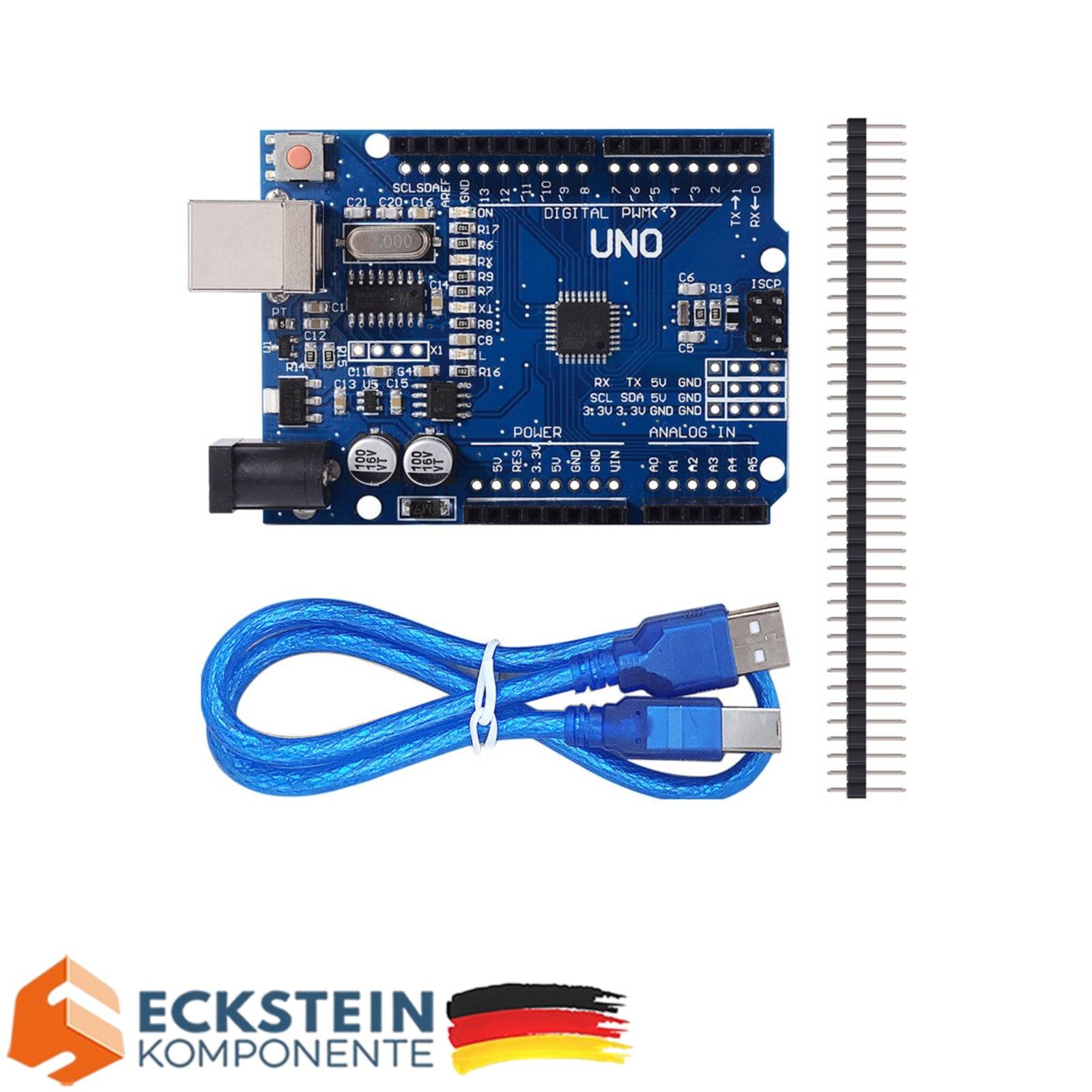 HIMALAYA Basic ATmega328P Board ATmega16U2 mit Kabel Compatible with Arduino Uno