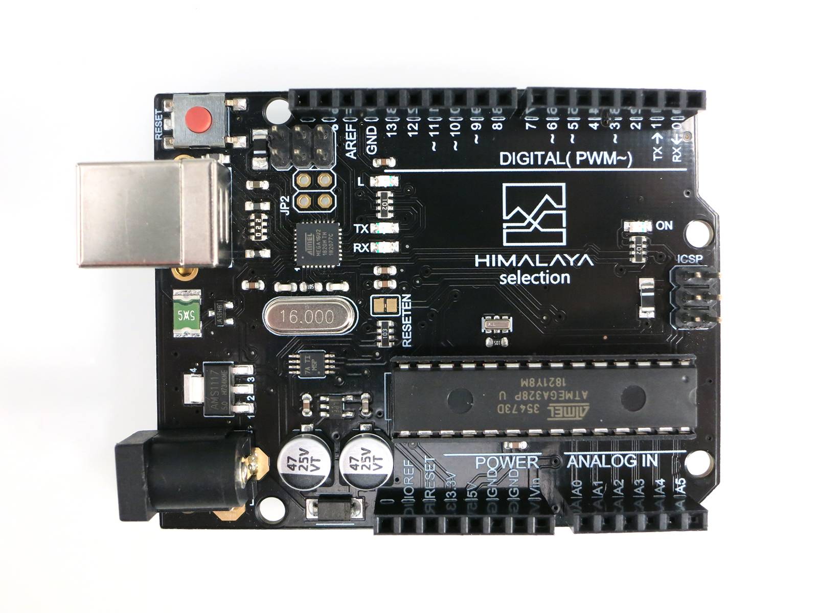 HIMALAYA Basic ATmega328P Board ATmega16U2 mit Kabel Compatible with Arduino Uno